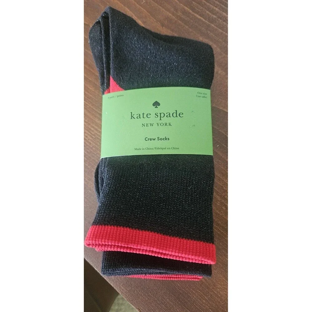 Kate Spade Women's Crew Socks (3 pairs)